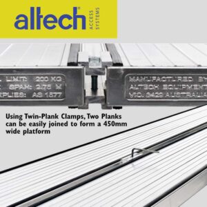 Altech Twin Plank Clamps