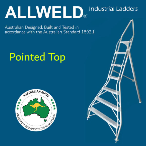 ALLWELD Tripod Ladder – Pointed Top