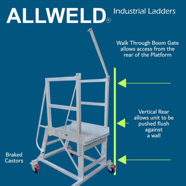 ALLWELD Aluminium Access Step Platforms - Image 2