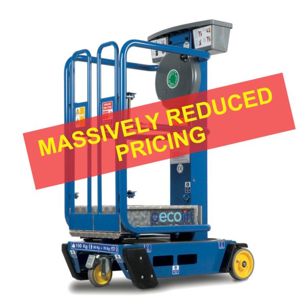 Power Towers Pecolift Platform height to 1.5m / Working Height to 3.5m