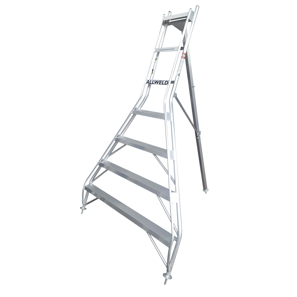 ALLWELD Tripod Ladder - Square Top