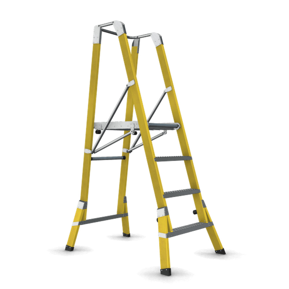 BRANACH WorkMaster Fibreglass Platform Step ladder