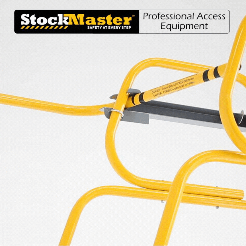 StockMaster Auto Ladder Safety Gate