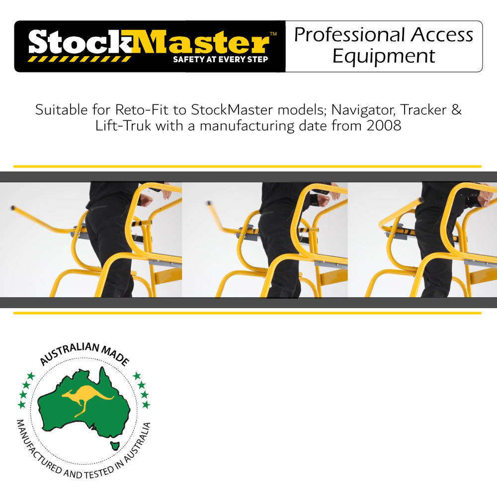 StockMaster Auto Ladder Safety Gate - Image 2