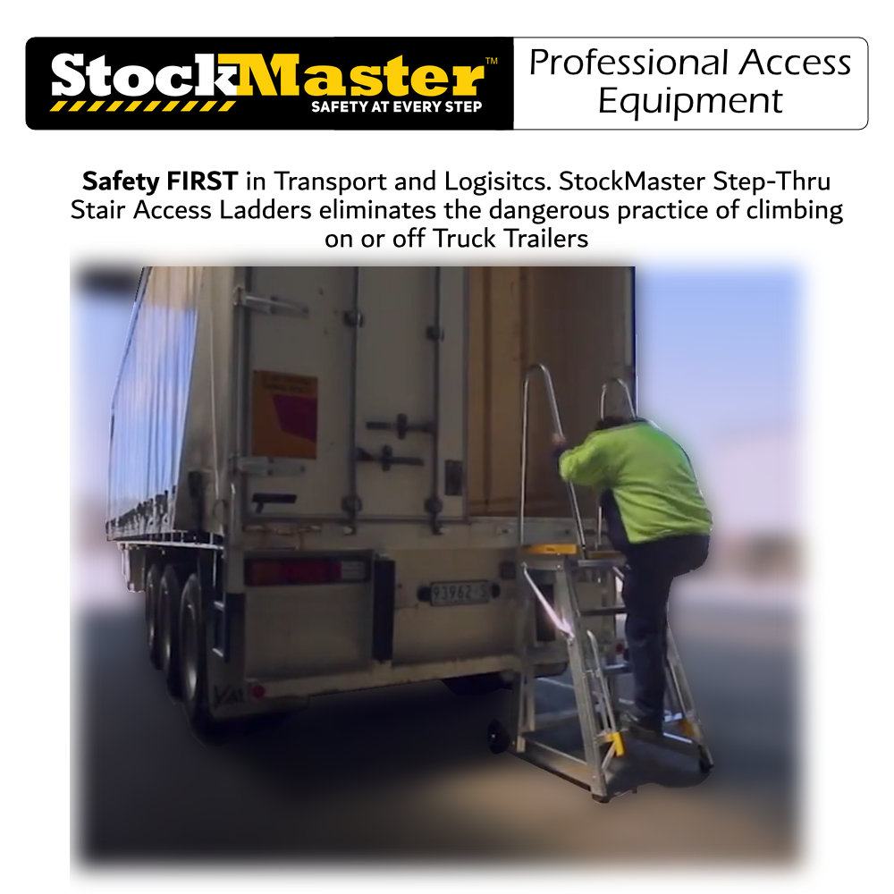 StockMaster STEP-THRU Mobile Stair Access - Image 5