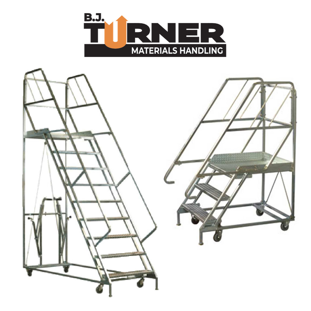 BJ TURNER Mobile Stair Platform - Image 3