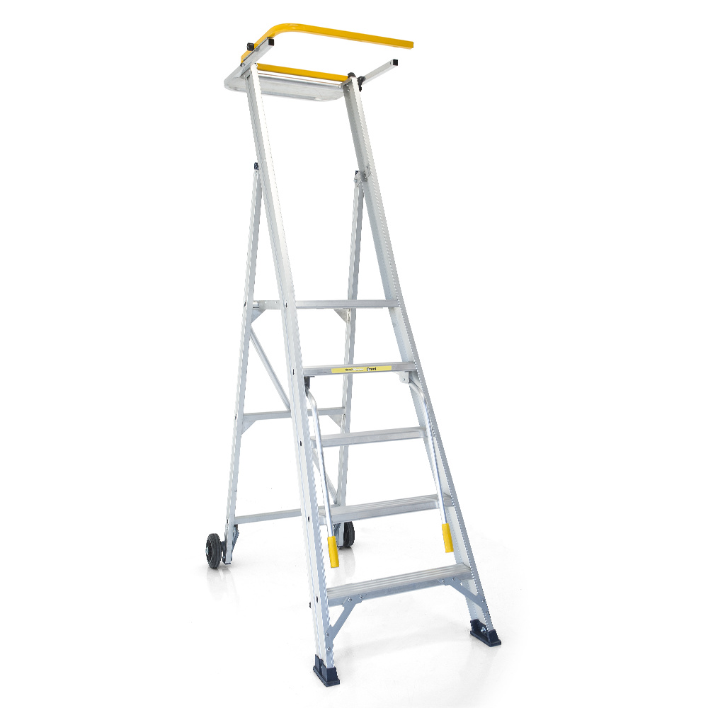 StockMaster OmniPRO MOBILE Platform Step Ladder