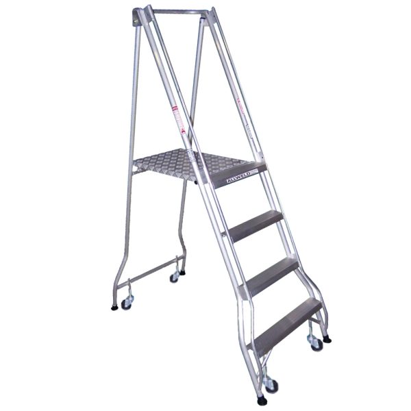 ALLWELD Fully Welded MOBILE Platform Steps | LadderZone