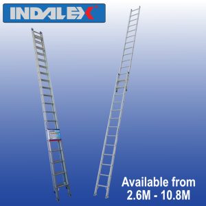 INDALEX Pro Series Aluminium Extension Ladder size