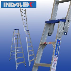 indalex dual purpose ladder size chart