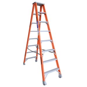 INDALEX Pro Series Fibreglass Double Sided Ladder