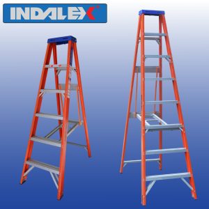 INDALEX Pro Series Fibreglass Single Sided Ladder 2 sizes