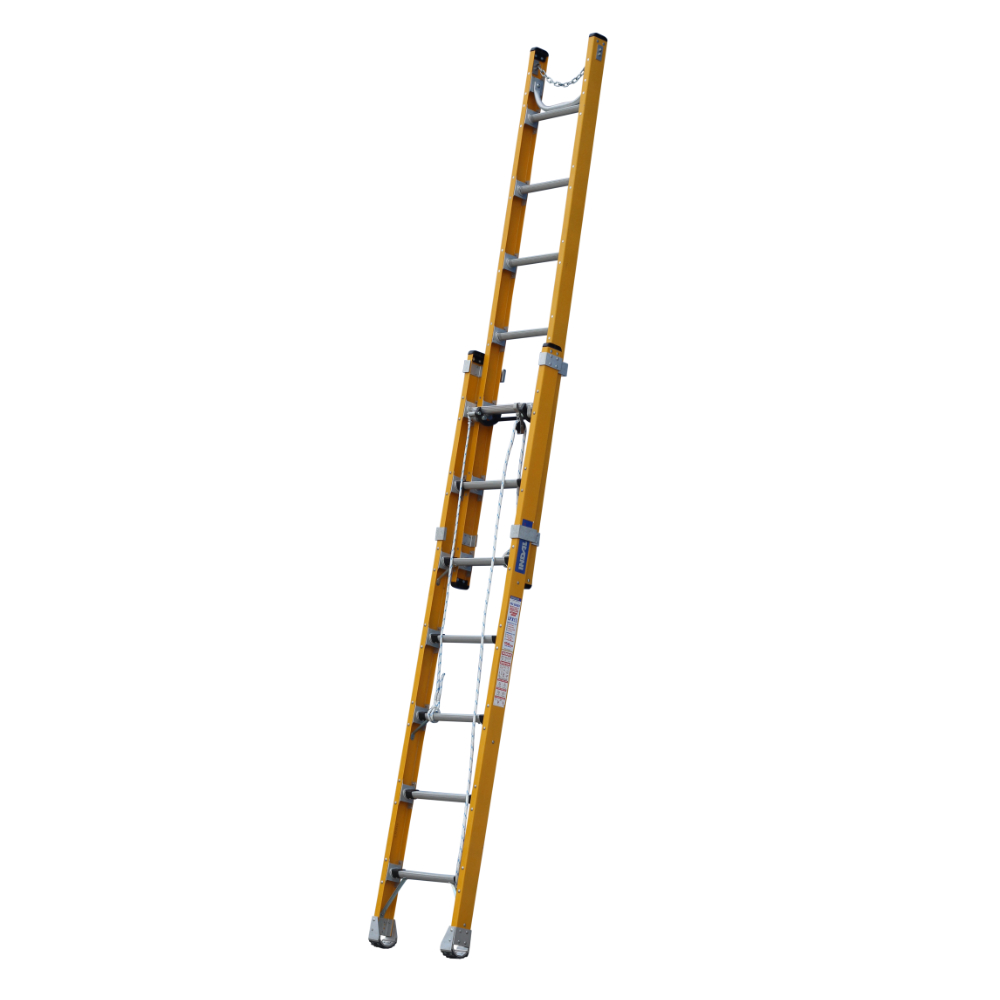 Indalex fibreglass Ext ladder