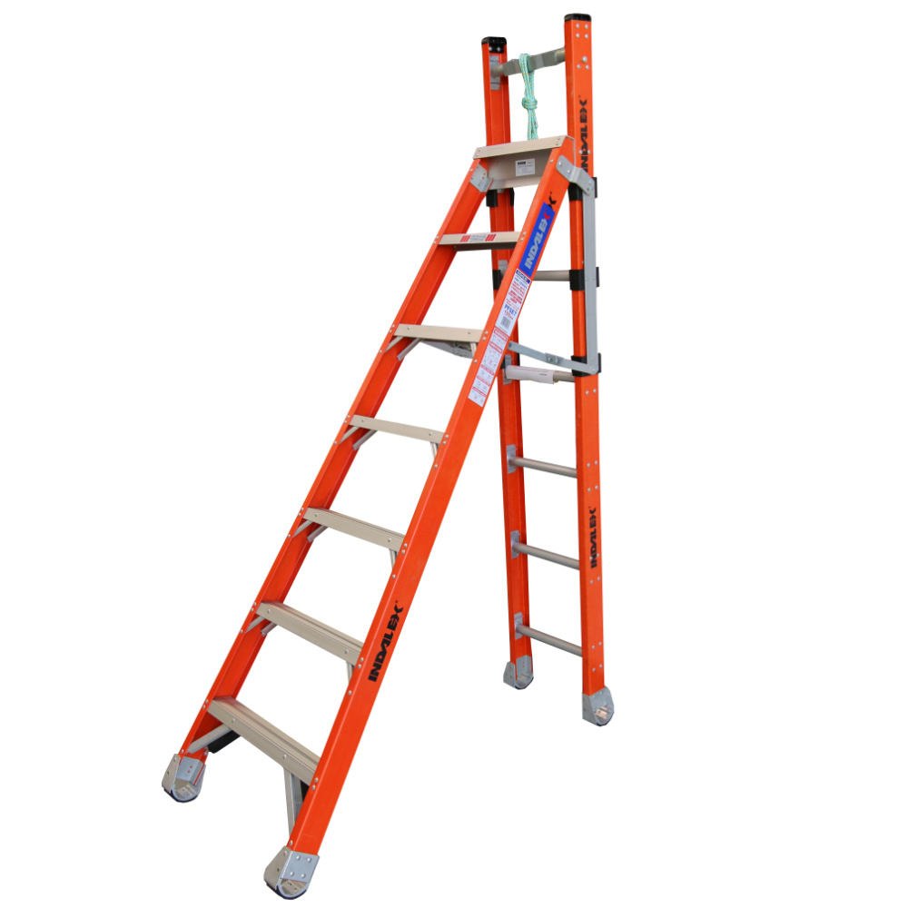 INDALEX Pro Series Fibreglass Combination Ladder